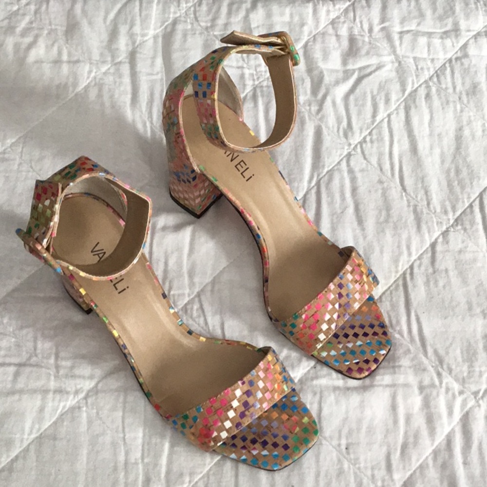 Vaneli cork Sandals 👡!